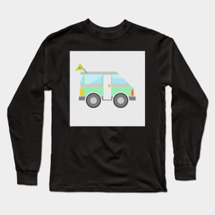 green van road trip Long Sleeve T-Shirt